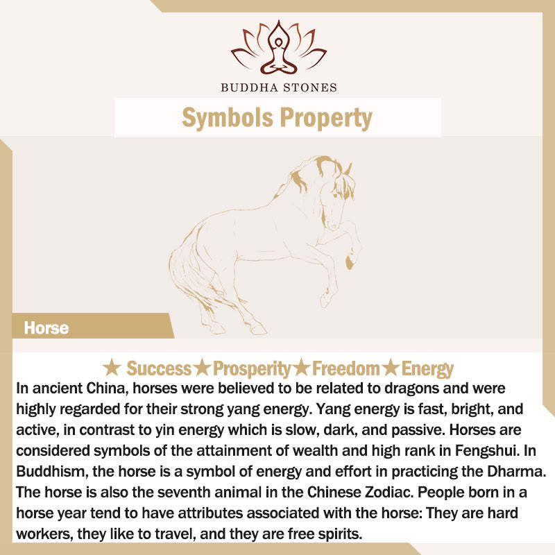 Buddha Stones 925 Sterling Silver Plated Gold Year of the Horse Red Liuli Glass Prosperity Bracelet - image 9