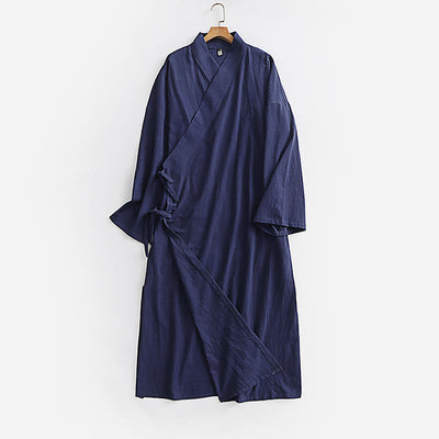 Buddha Stones Wudang Traditional Tai Chi Martial Arts Ceremony Long Sleeve Men's Taoist Long Robe - image 4