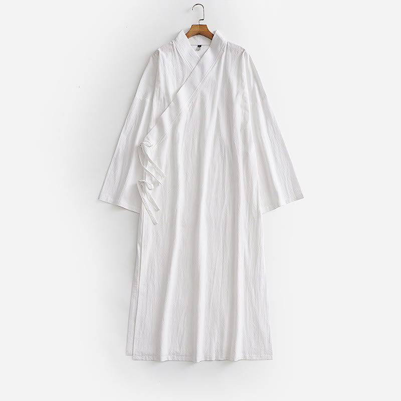Buddha Stones Wudang Traditional Tai Chi Martial Arts Ceremony Long Sleeve Men's Taoist Long Robe - image 2