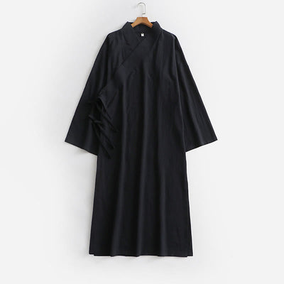 Buddha Stones Wudang Traditional Tai Chi Martial Arts Ceremony Long Sleeve Men's Taoist Long Robe - image 15