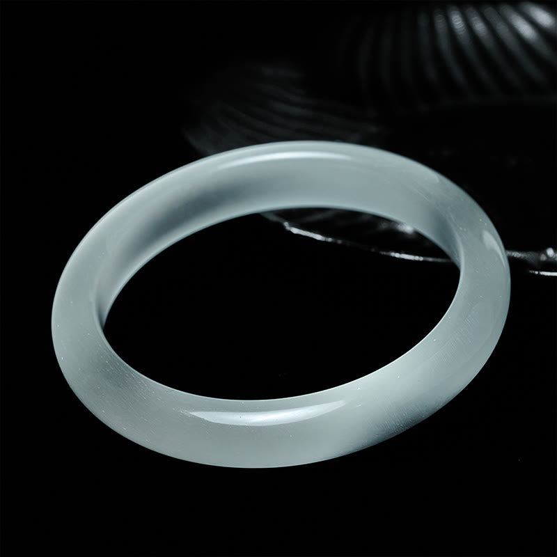 FREE Today: Abundance and Spiritual White Cat's Eye Cuff Bangle Bracelet - image 1
