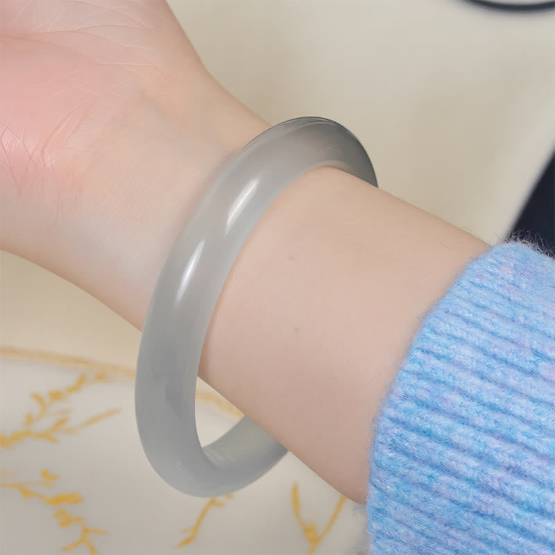 FREE Today: Abundance and Spiritual White Cat's Eye Cuff Bangle Bracelet - image 4