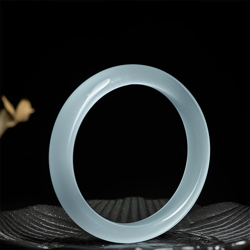 FREE Today: Abundance and Spiritual White Cat's Eye Cuff Bangle Bracelet - image 2