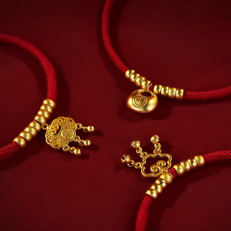 Buddha Stones Red String Peach Wood Bead Protection Adjustable Cats Small Dogs Pet Collar - image 11