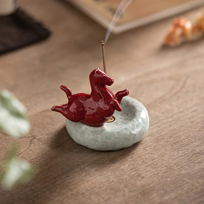 Buddha Stones Year Of The Horse 2026 New Year Home Decoration Incense Burner - image 11