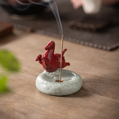 Buddha Stones Year Of The Horse 2026 New Year Home Decoration Incense Burner - image 9