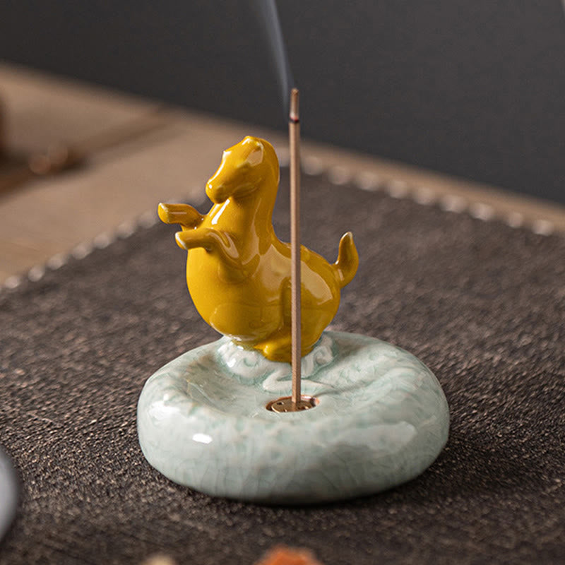 Buddha Stones Year Of The Horse 2026 New Year Home Decoration Incense Burner - image 20