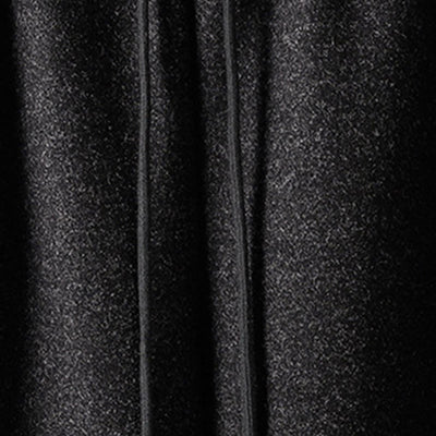 Buddha Stones Plain Cotton Lace-Up Design Thick Women's Pants With Pockets - image 6