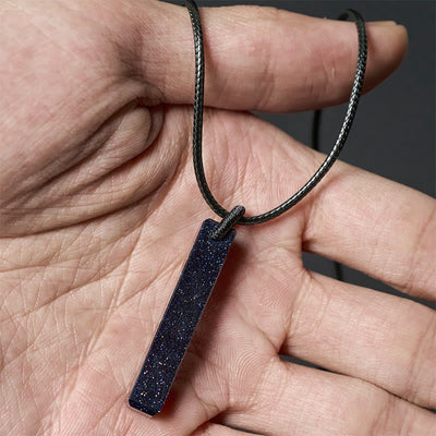 FREE Today: Transformation and Fulfilment Black Obsidian Blue Sandstone Necklace Pendant - image 9