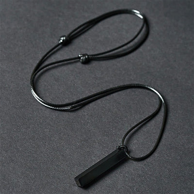 FREE Today: Transformation and Fulfilment Black Obsidian Blue Sandstone Necklace Pendant - image 1