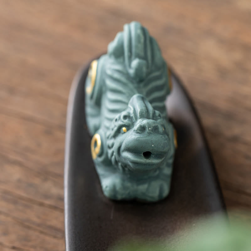 Buddha Stones Pixiu Wealth Home Decoration Incense Burner - image 13