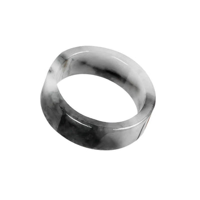 Buddha Stones Jade Prosperity Luck Ring - image 8