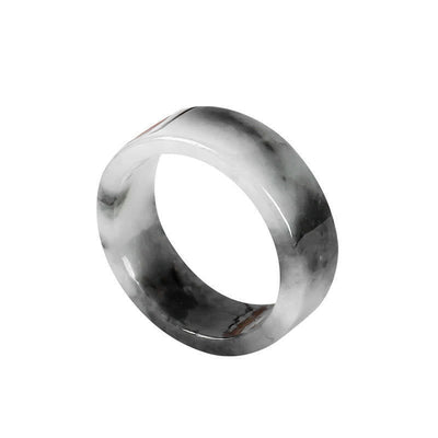 Buddha Stones Jade Prosperity Luck Ring - image 9