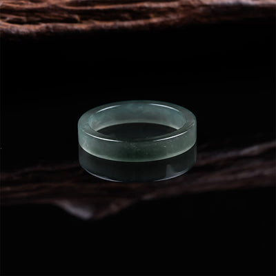 Buddha Stones Jade Abundance Prosperity Multiple Sizes Available Ring - image 4