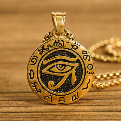 FREE Today: Protection and Courage Titanium Steel Evil Eye Necklace Pendants - image 9