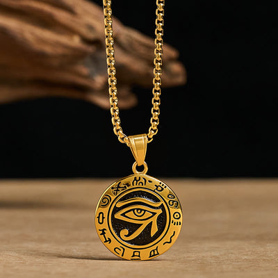 FREE Today: Protection and Courage Titanium Steel Evil Eye Necklace Pendants - image 8