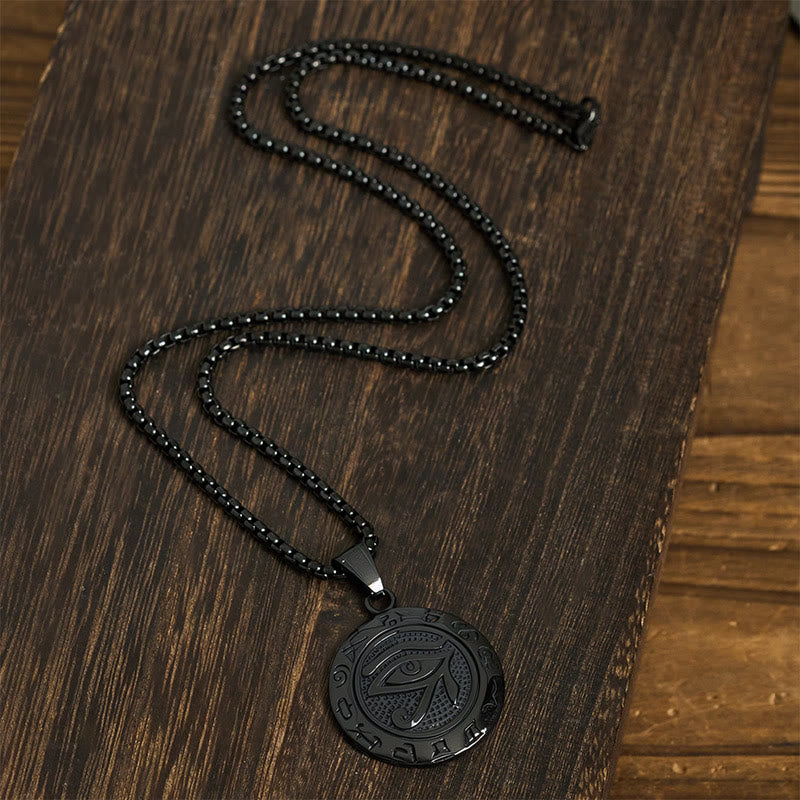 FREE Today: Protection and Courage Titanium Steel Evil Eye Necklace Pendants - image 16