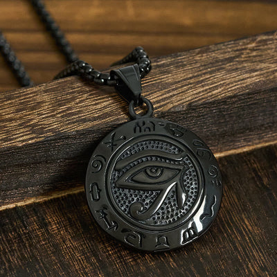 FREE Today: Protection and Courage Titanium Steel Evil Eye Necklace Pendants - Black Titanium Steel Evil Eye - image 12