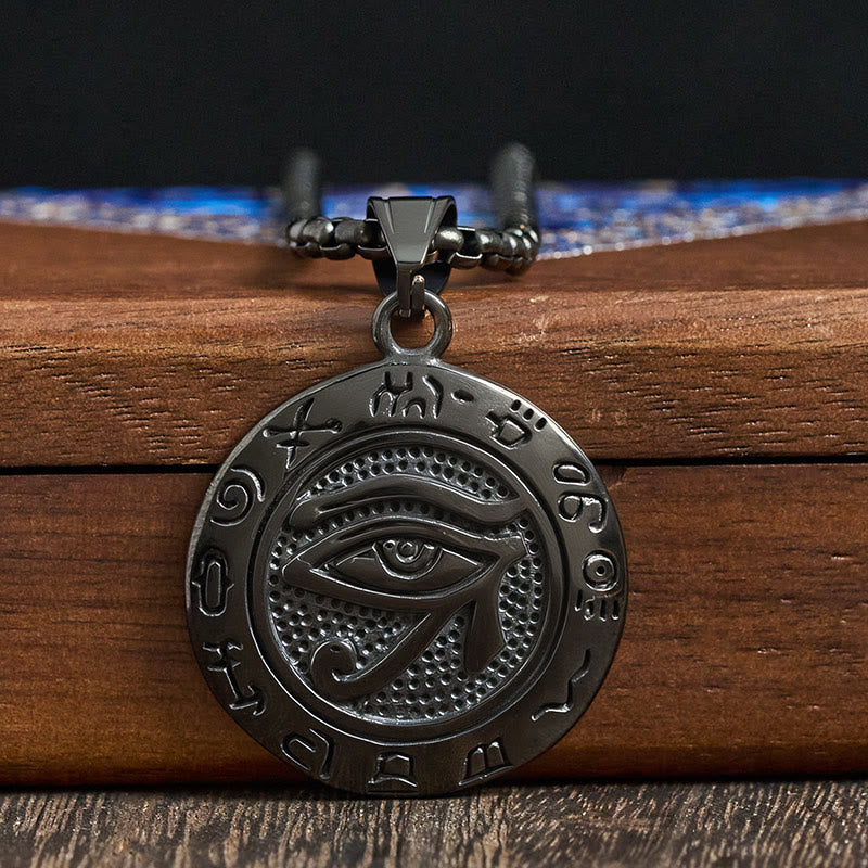 FREE Today: Protection and Courage Titanium Steel Evil Eye Necklace Pendants - image 15