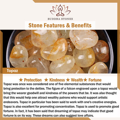 Buddha Stones "May Love Surround You" Natural 6Pcs Small Amethyst Red Jasper Red Agate Topaz Green Aventurine Love Stone Decoration Includes Gift Message Card - image 13