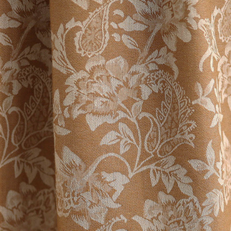 Buddha Stones Printing Flower Paisley Pattern A-line Elastic Waist Women's Skirt With Pockets - image 17