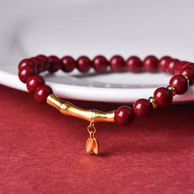 Buddha Stones Cinnabar 925 Sterling Silver Concentration Bracelet - image 13