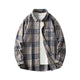 StahlBlau gestreift Sienna Plaid / USA/UK/AU36,EU46 (XL). (EN) n