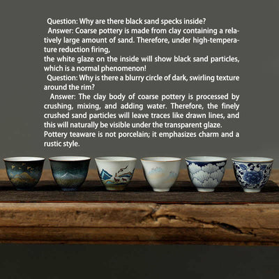 Buddha Stones Small Hand-painted Golden Crane Ceramic Teacup Kung Fu Tea Cup 40ml - image 11