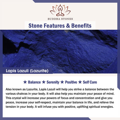 Buddha Stone Various Crystals Malachite Lazurite Lapis Lazuli Hemimorphite Calmness Bracelet - image 8