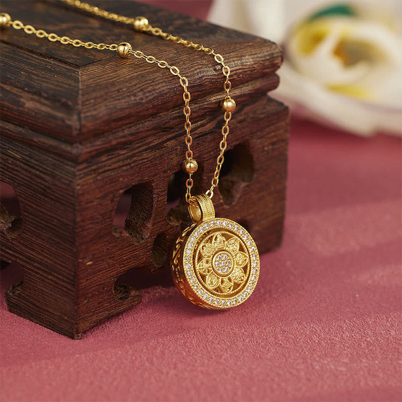 Buddha Stones 925 Sterling Silver Blessing Necklace Pendant - image 3