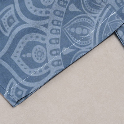 Buddha Stones Pure Cotton Mandala Pattern Women's Elastic Waist Pants With Pockets - image 4