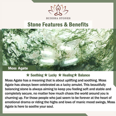 Buddha Stones Natural Rose Quartz Green Aventurine Round Crystal Healing Necklace - image 19