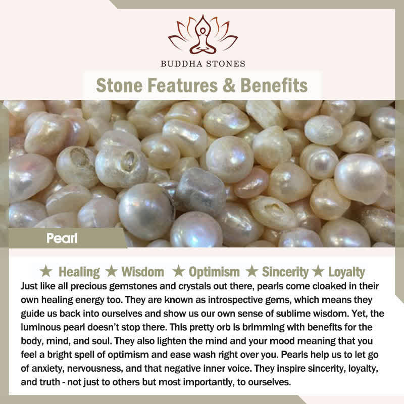 Buddha Stones Pearl Purity Song Brocade Charm Neo Chinese Bracelet - image 5