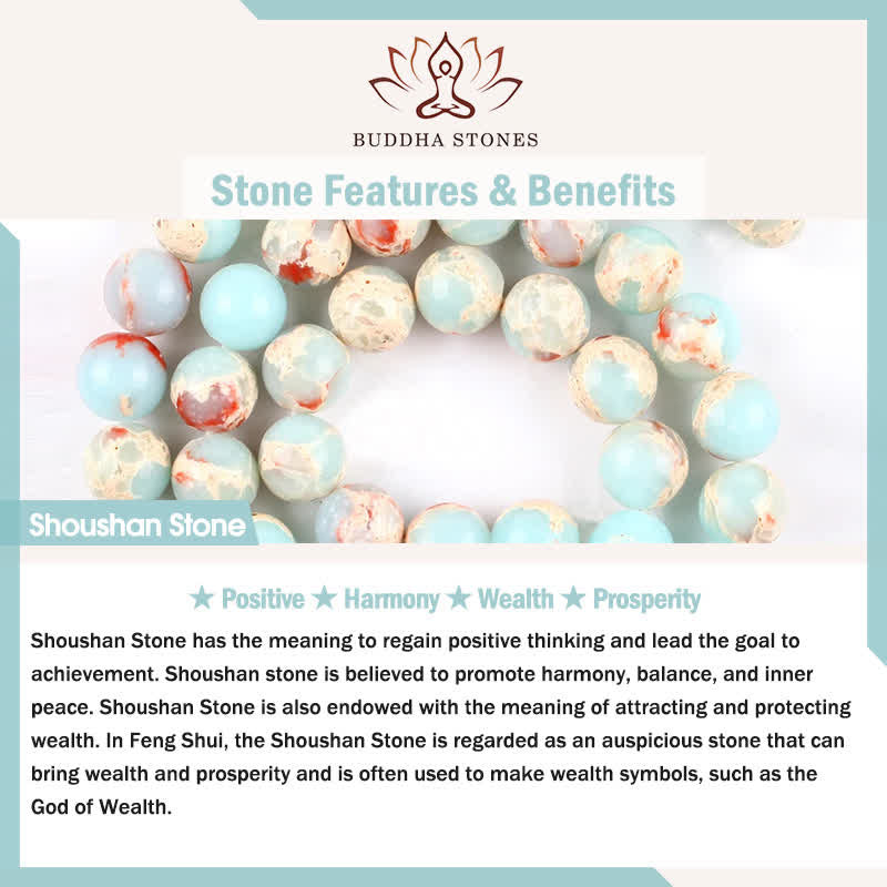 Buddha Stones Rhodonite Clear Quartz Rose Quartz PiXiu Triple Wrap Bracelet - image 9