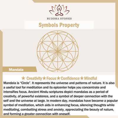Buddha Stones Black Metal Lotus Mandala Enlightenment Round Iron Metal Meaningful Symbols Wall Art - image 15