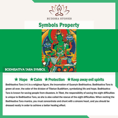 Buddha Stones White Bodhi Seed Bodhisattva Tara Hope Hand-Woven Ethnic 108 Bead Mala - image 6