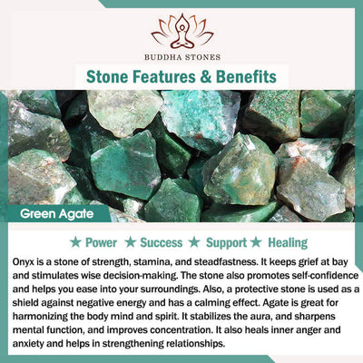 Buddha Stones 3pcs "Purify Your Everyday Aura" Fire Agate Balance Bracelet Includes Gift Message Card - image 6
