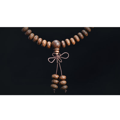 FREE Today: Calm Energy 108 Textured Wood Beads Mala - image 10