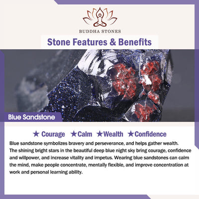 Buddha Stones 3pcs "Find Inner Clarity" Rhodonite Transformation Bracelet Includes Gift Message Card - image 7