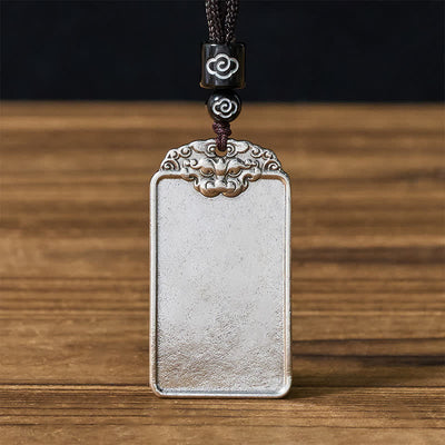 Buddha Stones Copper Animal Head Balance "Peace and Tranquility" Pendant Necklace - image 1