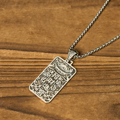 Buddha Stones Copper PiXiu Chain Wealth Necklace Pendant - image 4