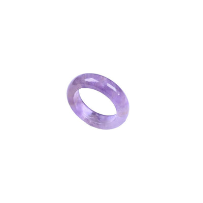 Buddha Stones Natural Amethyst Spiritual Awareness Ring - image 6
