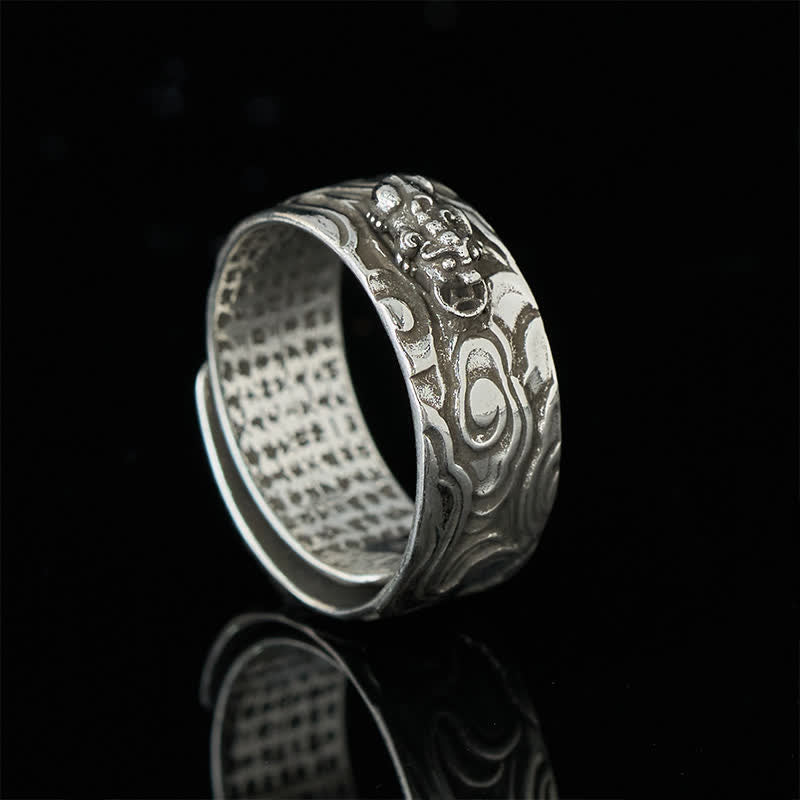 FREE Today: Luck and Wealth Pixiu Heart Sutra Copper Adjustable Ring - image 8