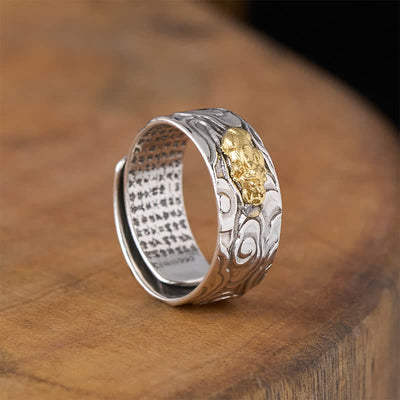 FREE Today: Luck and Wealth Pixiu Heart Sutra Copper Adjustable Ring - image 4