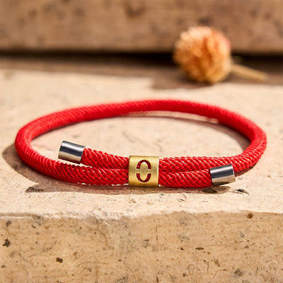 Buddha Stones Single-Digit Angel Numbers Adjustable String Protection Bracelet - image 2