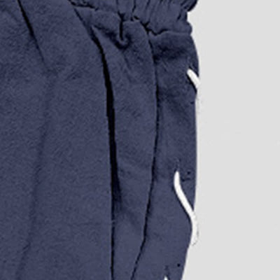 Buddha Stones Summer Casual Drawstring Side Slit Solid Bermuda Shorts Men's Straight Leg Pants With Pockets - image 47