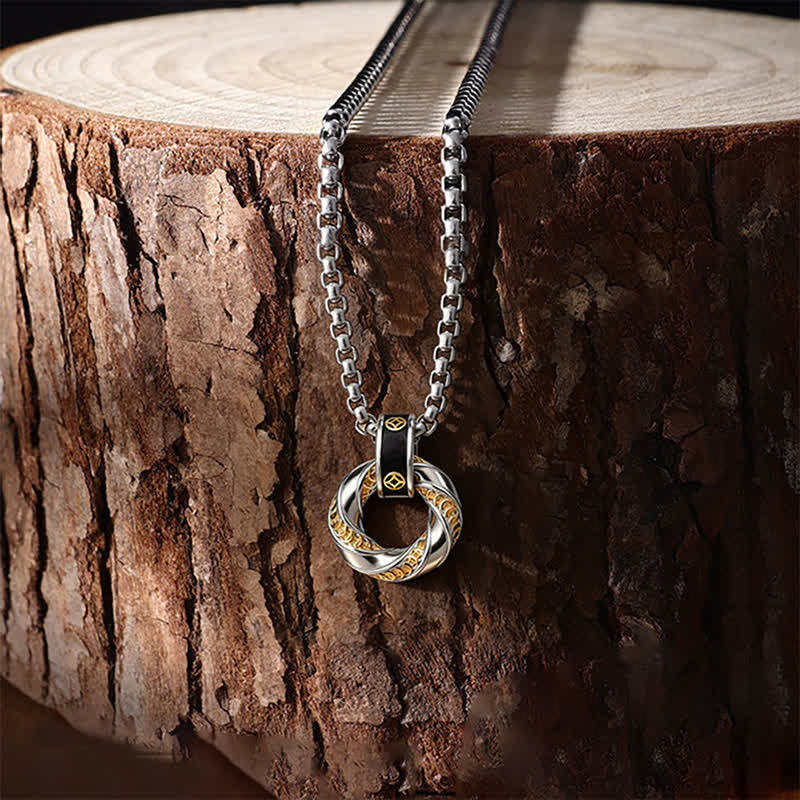 FREE Today: Protection and Wealth Copper Chinese Coin Electroplated Necklace - image 1