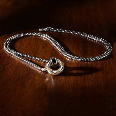 FREE Today: Protection and Wealth Copper Chinese Coin Electroplated Necklace - image 2