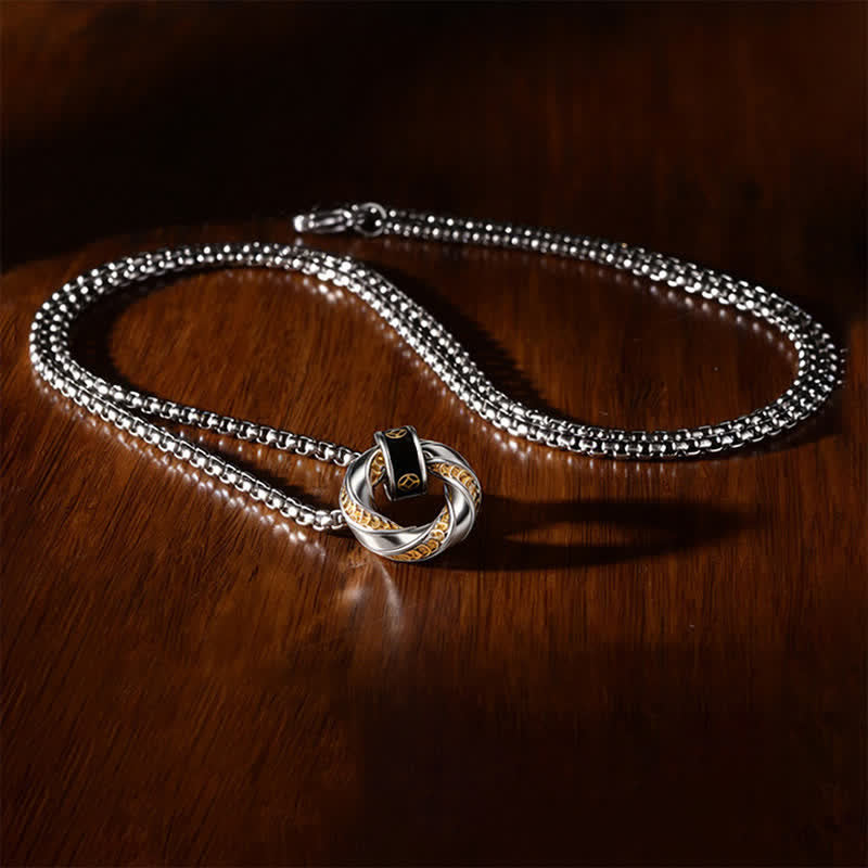 FREE Today: Protection and Wealth Copper Chinese Coin Electroplated Necklace - image 2