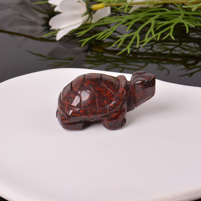 Buddha Stones Natural Green Aventurine Turtle Wisdom Crystal & Stone Decor - image 28